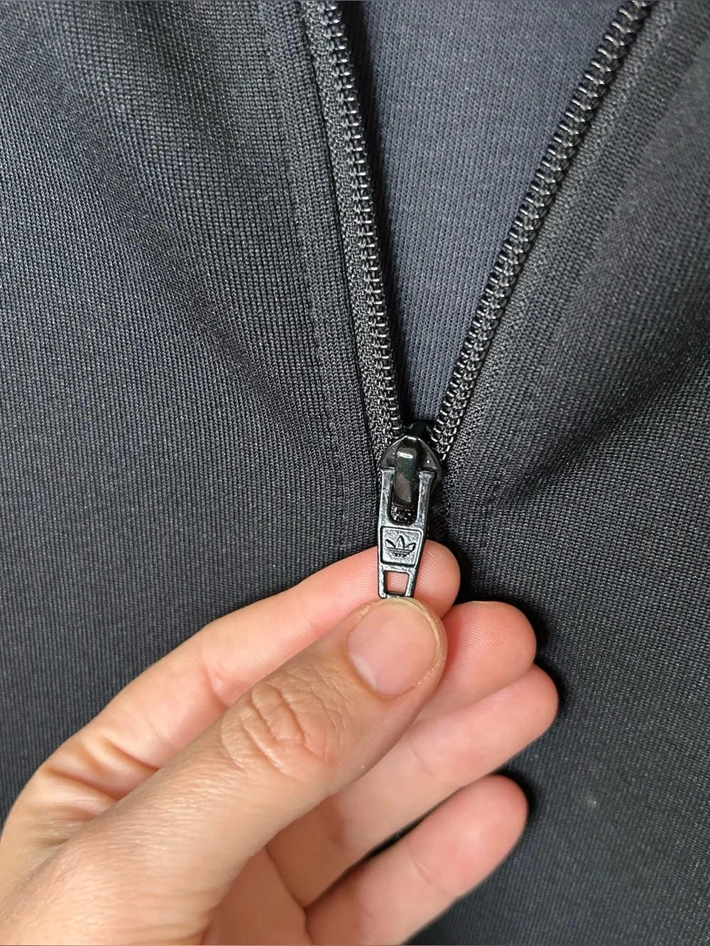 Adidas Originals Men's Flamestrike Track Jacket In Black Size Medium